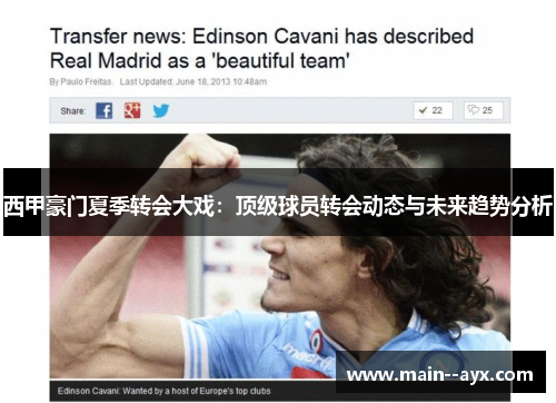 西甲豪门夏季转会大戏：顶级球员转会动态与未来趋势分析