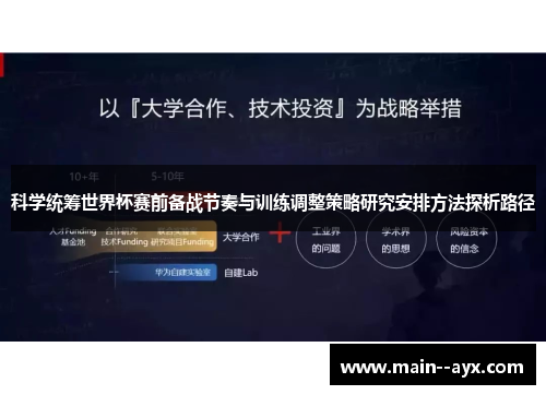 科学统筹世界杯赛前备战节奏与训练调整策略研究安排方法探析路径